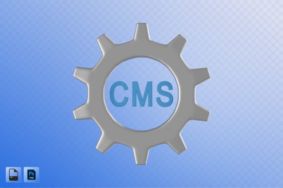 CMS Management 3D Illustration: A Versatile Tool for Modern Design Projects