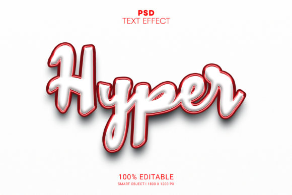 Enhancing Visual Communication with Hyper PSD 3D Text Effect Design