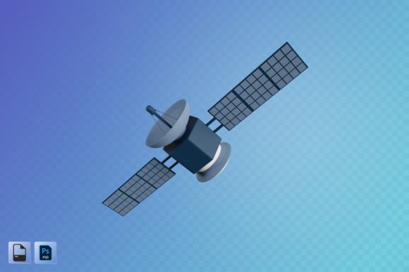 How Satellite 3D Illustration Enhances Design and Digital Projects