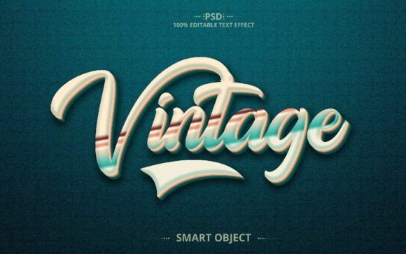 How to Create a Vintage 3D Text Effect Design for Your Creative Projects