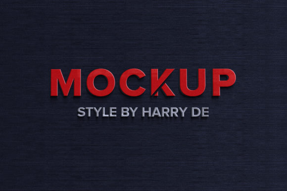 Realistic New 3D Logo Mockup Design: A Powerful Tool for Professional Presentation