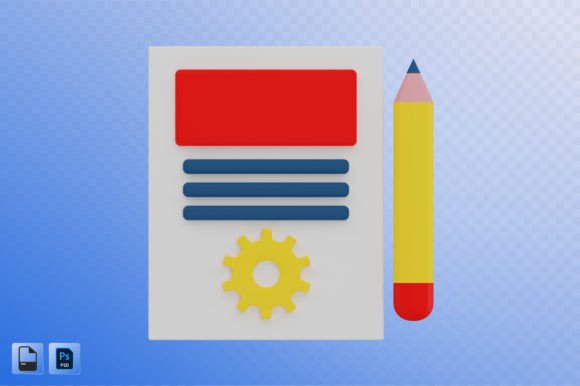 Task Management 3D Illustration: A Visual Tool for Design and Communication